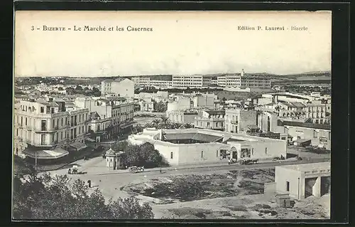 AK Bizerte, Le Marché et les Casernes