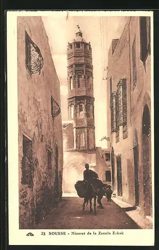 AK Sousse, Minaret de la Zaouia Zakak