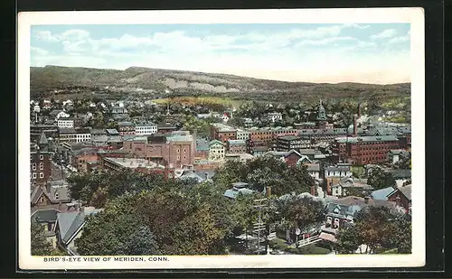 AK Meriden, CT, Bird's Eye View