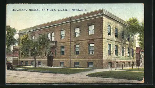 AK Lincoln, NE, University School of Music