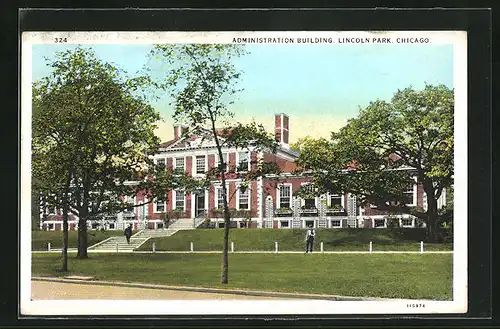 AK Chicago, IL, Administration Building at Lincoln Park