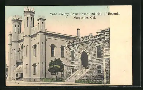AK Marysville, CA, Yuba Country Court House and Hall of Records