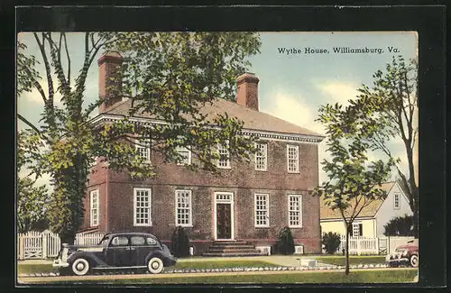AK Williamsburg, VA, Wythe House