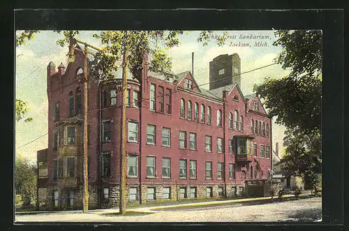 AK Jackson, MI, White Cross Sanatorium