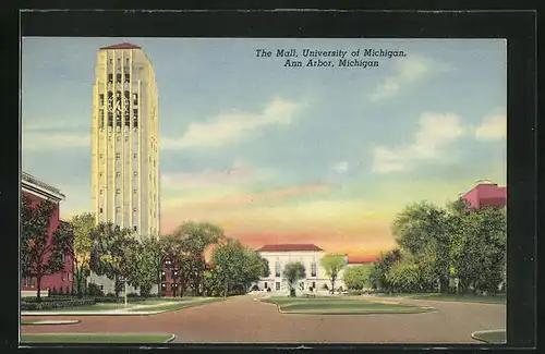 AK Ann Arbor, MI, The Mall, University of Michigan