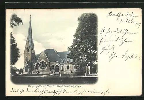 AK West Hartford, CT, Congregational Church