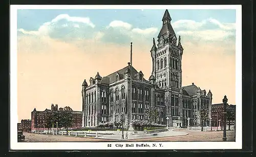 AK Buffalo, NY, City Hall, Rathaus