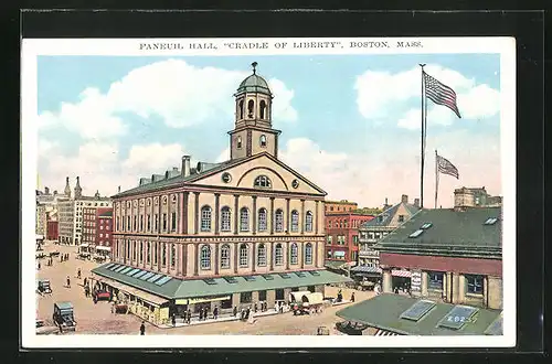 AK Boston, MA, Faneuil Hall, Cradle Of Liberty