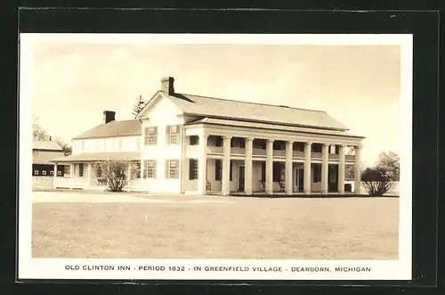 AK Dearborn, MI, Old Clinton Inn, Motel, Greenfield Village