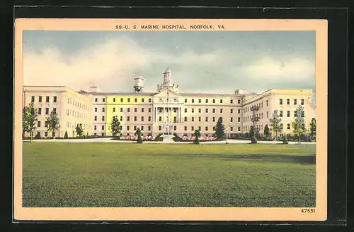 AK Norfolk, VA, U.S. Marine Hospital