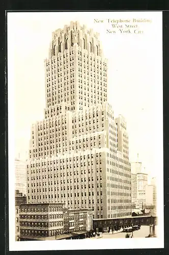 AK New York, NY, New Telephone Building, West Street