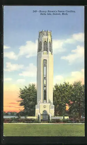 AK Detroit, MI, Nancy Brown`s Peace Carillon