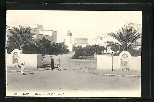 AK Tunis, Flaneurs avant l`Entree Bardo