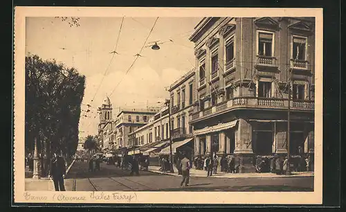 AK Tunis, Avenue Jules Ferry et Depeche Tunisienne