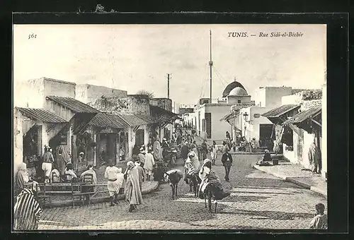 AK Tunis, Rue Sidi-el-Béchir