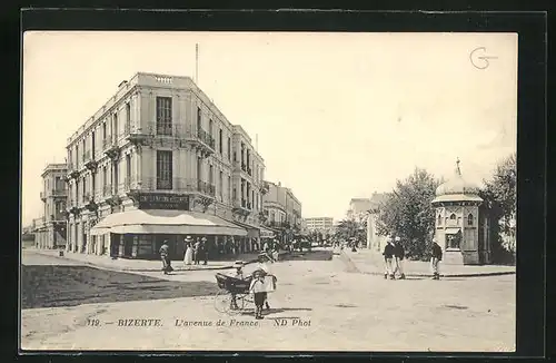 AK Bizerte, l'Avenue de France