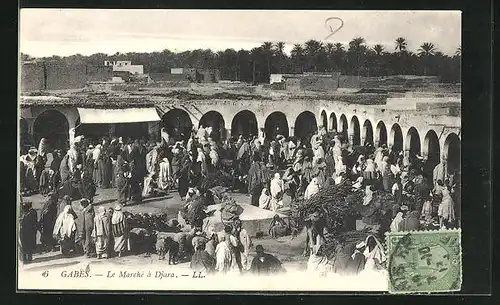 AK Gabés, Le Marché à Djara