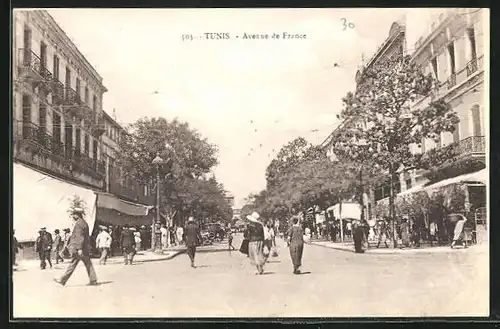 AK Tunis, Avenue de France