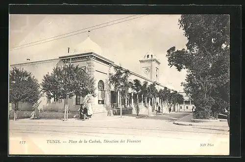 AK Tunis, Place de la Casbah, Direction des Finances