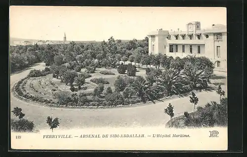 AK Ferryville, Arsenal de Sidi-Abdallah, L`Hôpital Maritime