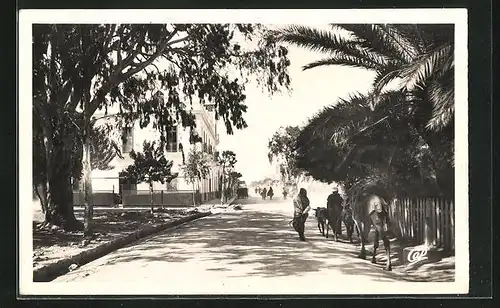 AK Gabès, Boulevard Faure Biguet et l`Hôtel de l`Oasis