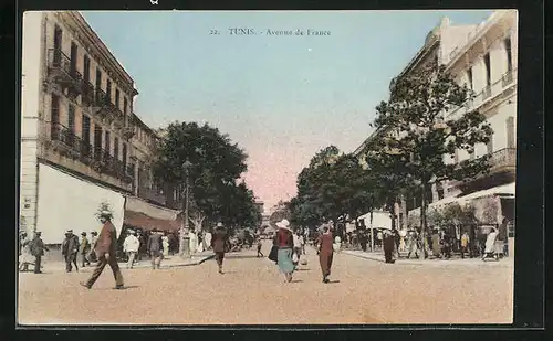 AK Tunis, Avenue de France