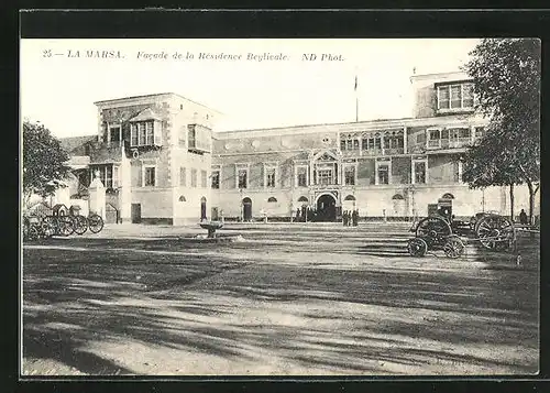 AK La Marsa, Facade de la Résidence Beylicale