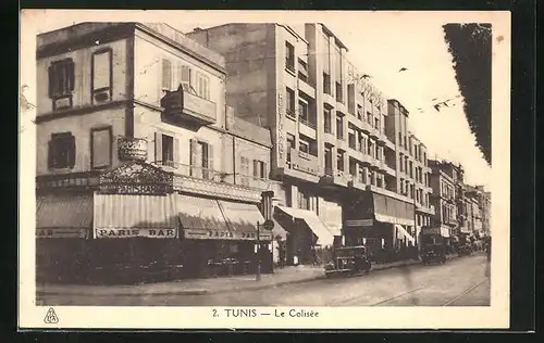 AK Tunis, Le Colisée, Paris Bar