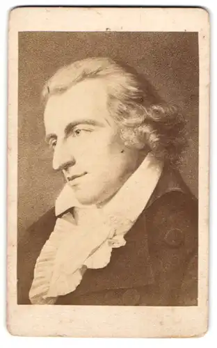 Fotografie Portrait des jungen Friedrich Schiller