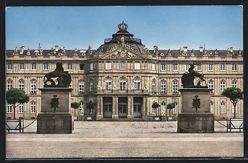 AK Stuttgart, vor dem neues Schloss