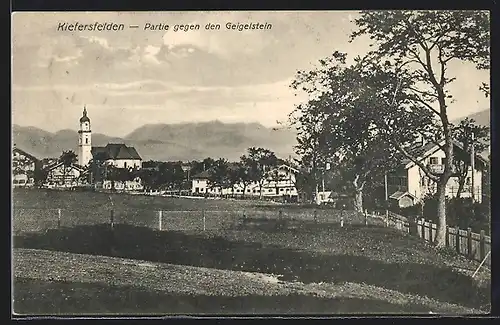 AK Kiefersfelden, Partie gegen den Geigelstein