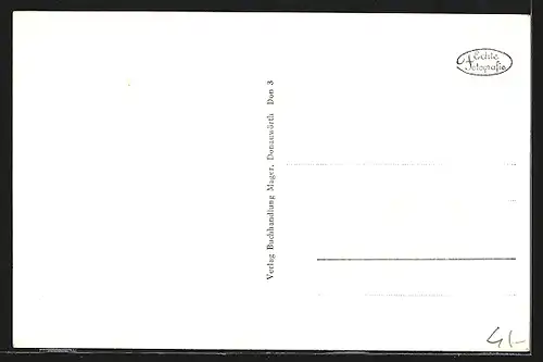 AK Donauwörth, Riedertor mit Rathaus