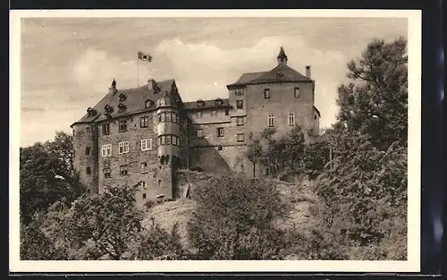 AK Freusburg /Sieg, Blick auf die Jugendburg