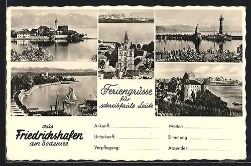 AK Konstanz, Feriengrüsse für schreibfaule Leute, Sehenswürdigkeiten