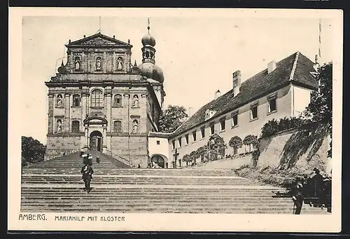 AK Amberg, Mariahilf mit Kloster