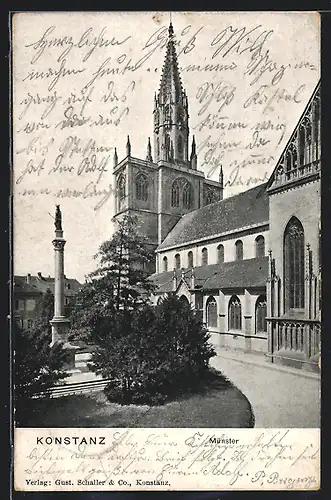 AK Konstanz, Säule am Münster