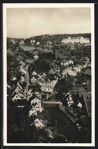 AK Neuenbürg a. Enz im Schwarzwald, Gesamtansicht