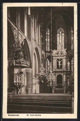 AK Buxtehude, Inneres der St. Petri-Kirche