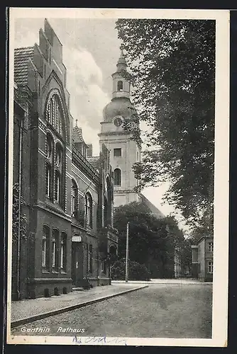 AK Genthin, vor dem Rathaus