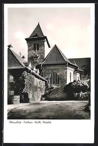 AK Oberndorf am Neckar, die katholische Kirche