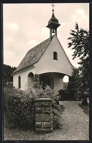 AK Dörlinbach in Baden, die Kriegergedächtnis-Kapelle im Schuttertal