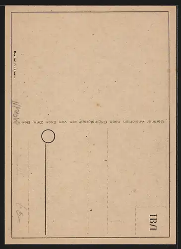 Künstler-AK Berlin-Charlottenburg, am Funkturm, Stadtwappen