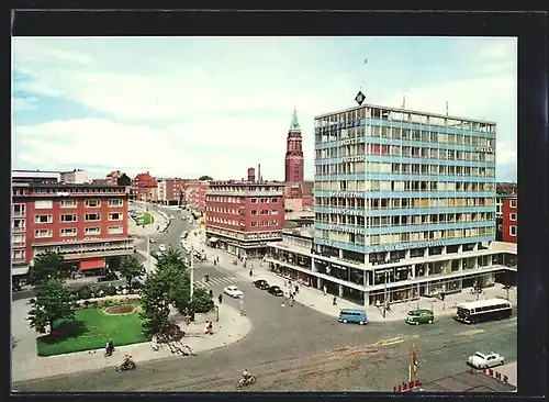 AK Kiel, Hotel Astor und kleiner Kuhberg