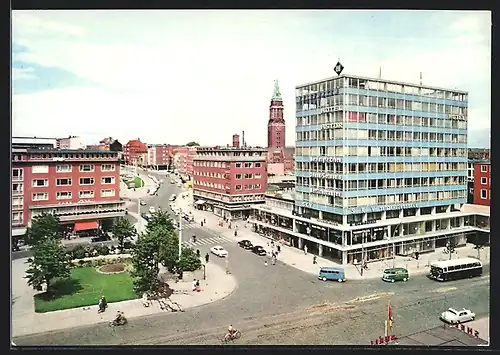 AK Kiel, Hotel Astor und kleiner Kuhberg