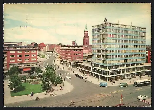 AK Kiel, Hotel Astor und kleiner Kuhberg