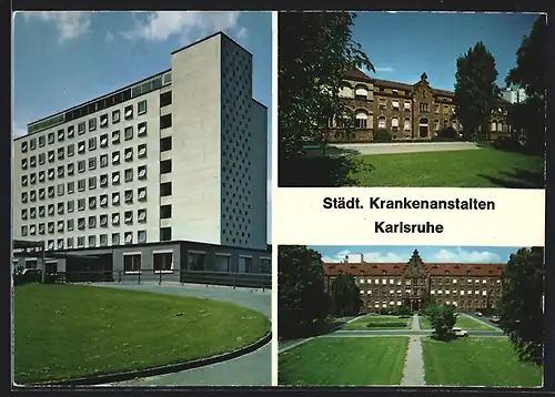 AK Karlsruhe, Städtische Krankenanstalten