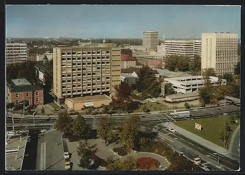 AK Karlsruhe, Universitätsgebäude am Durlacher Tor