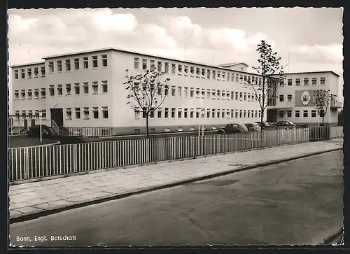 AK Bonn, Ansicht der Englischen Botschaft