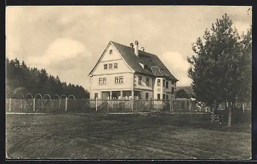 AK Triesdorf, Pension Landhaus Waldeck W. Augustin mit Umgebung