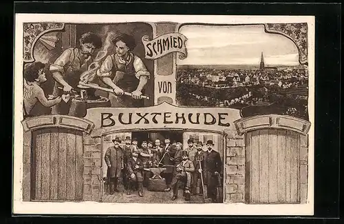 AK Buxtehude, Schmied mit Amboss